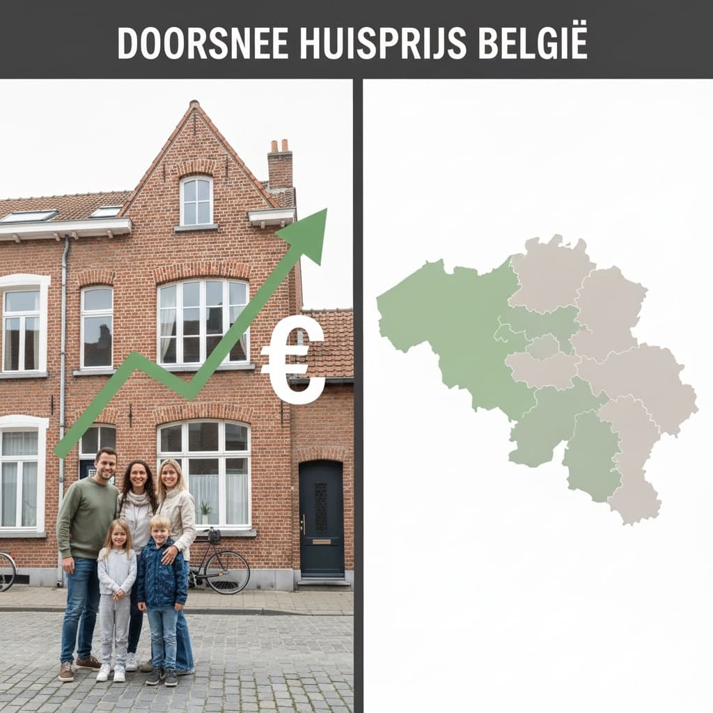 Doorsnee Huisprijs België  – Complete Analyse Prijzen Per Regio