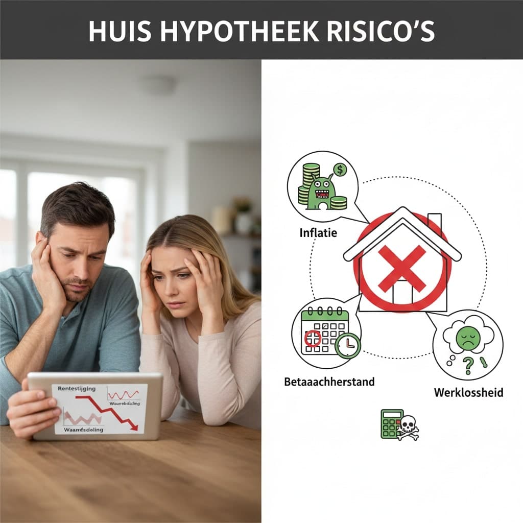 Huis Hypotheek Risico’s in België  – Complete Gids Valkuilen & Scenario’s