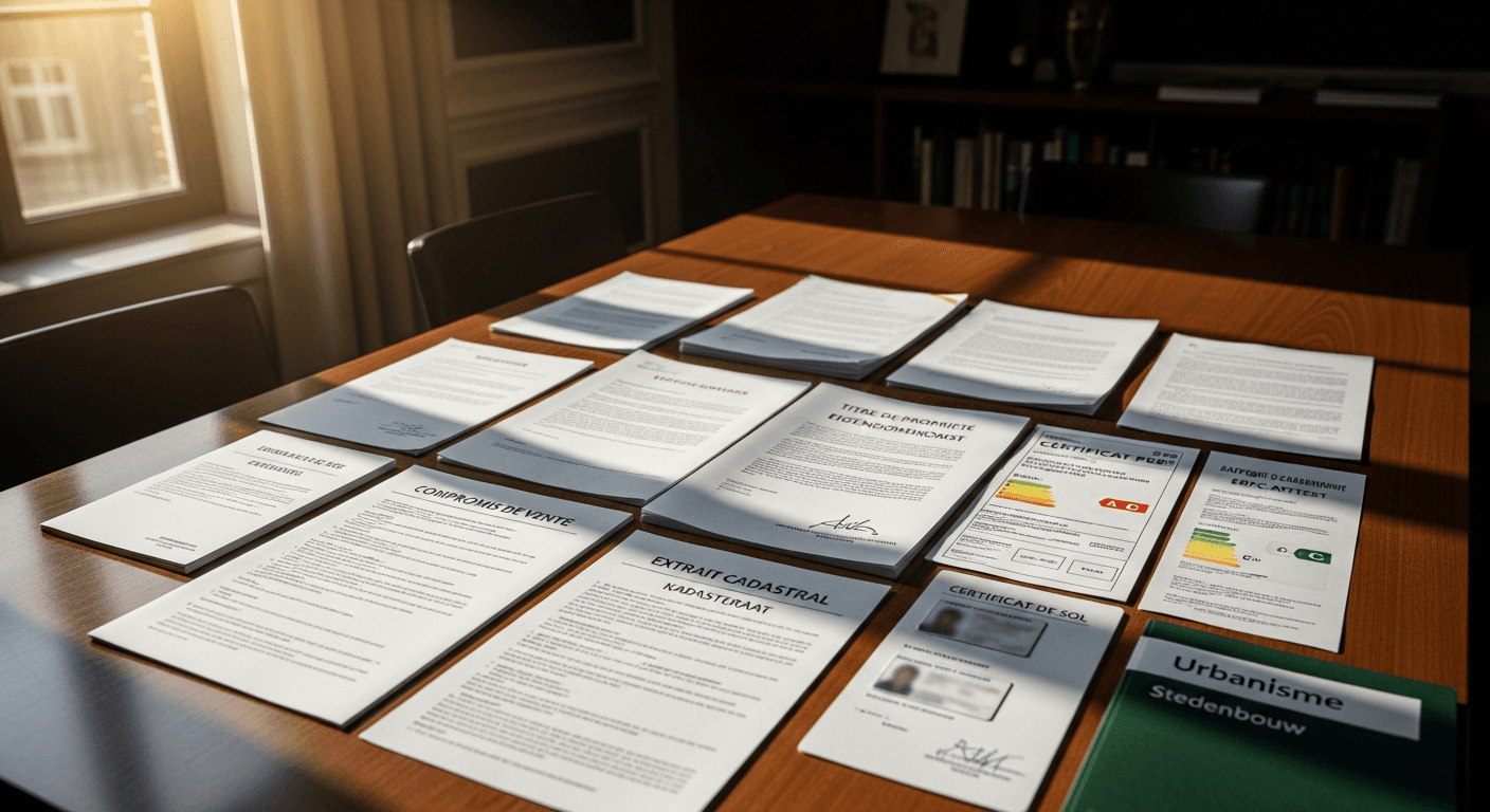 Which documents do you need to sell your home in Belgium?