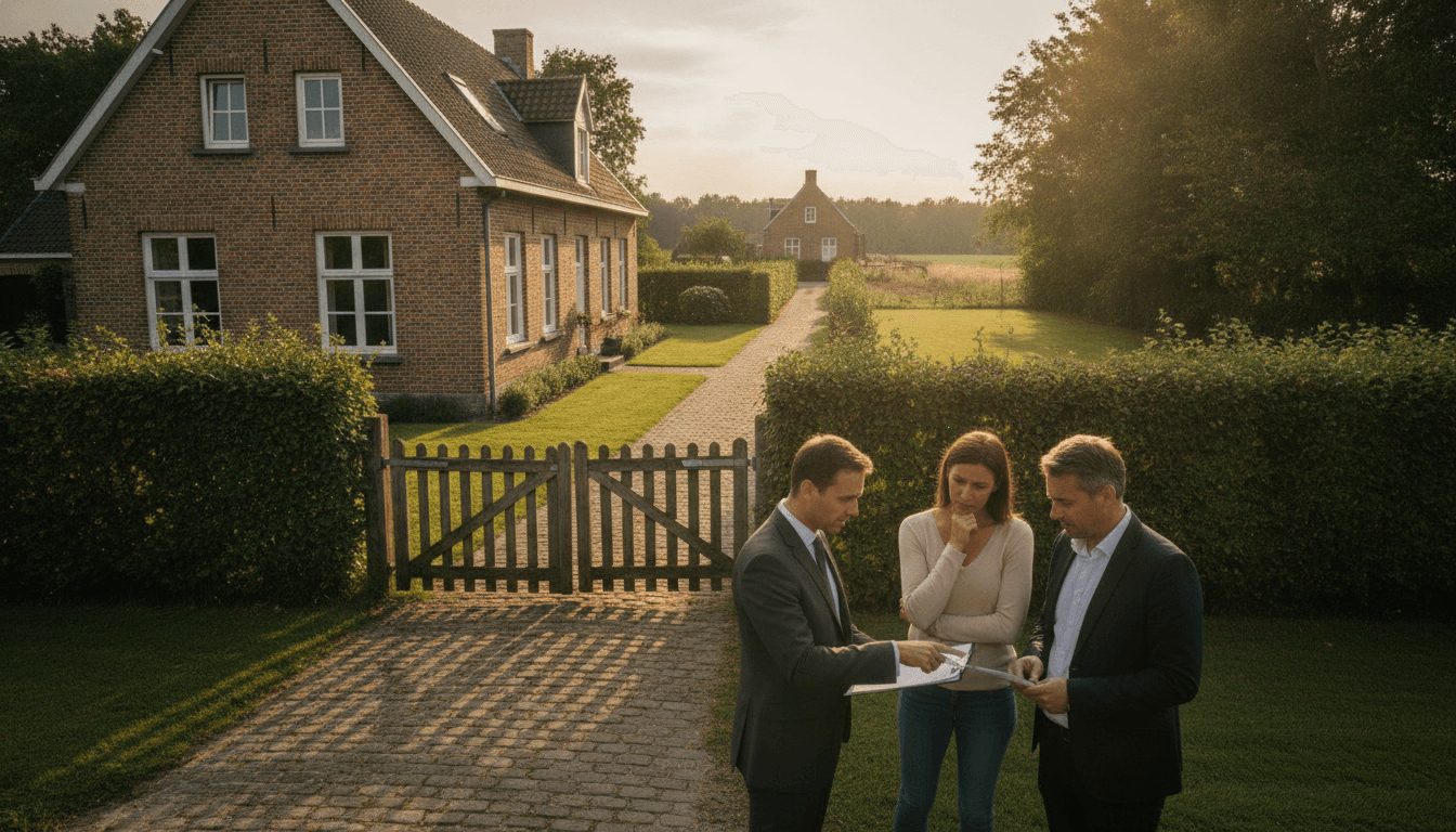 Erfdienstbaarheid bij verkoop van uw woning: wat moet u als verkoper melden?