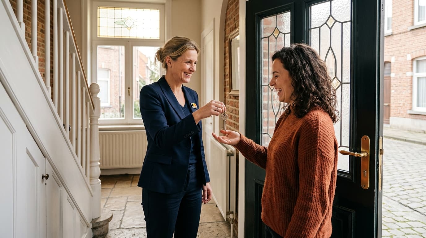 Handing over the keys when selling a house: when and how do you hand them over?