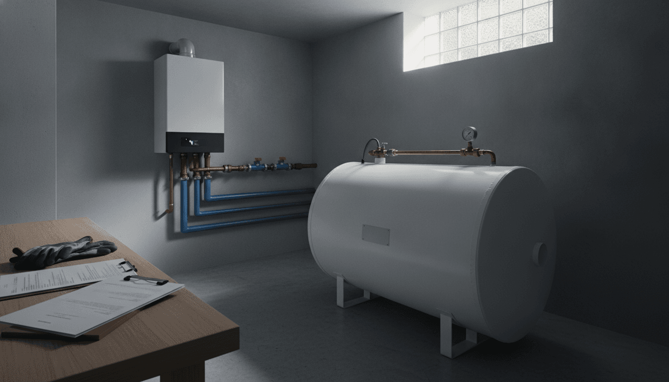 Heating oil tank when selling a house in Flanders: what do you need to arrange as a seller?