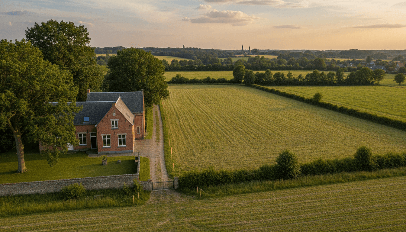 How to value a house with building land
