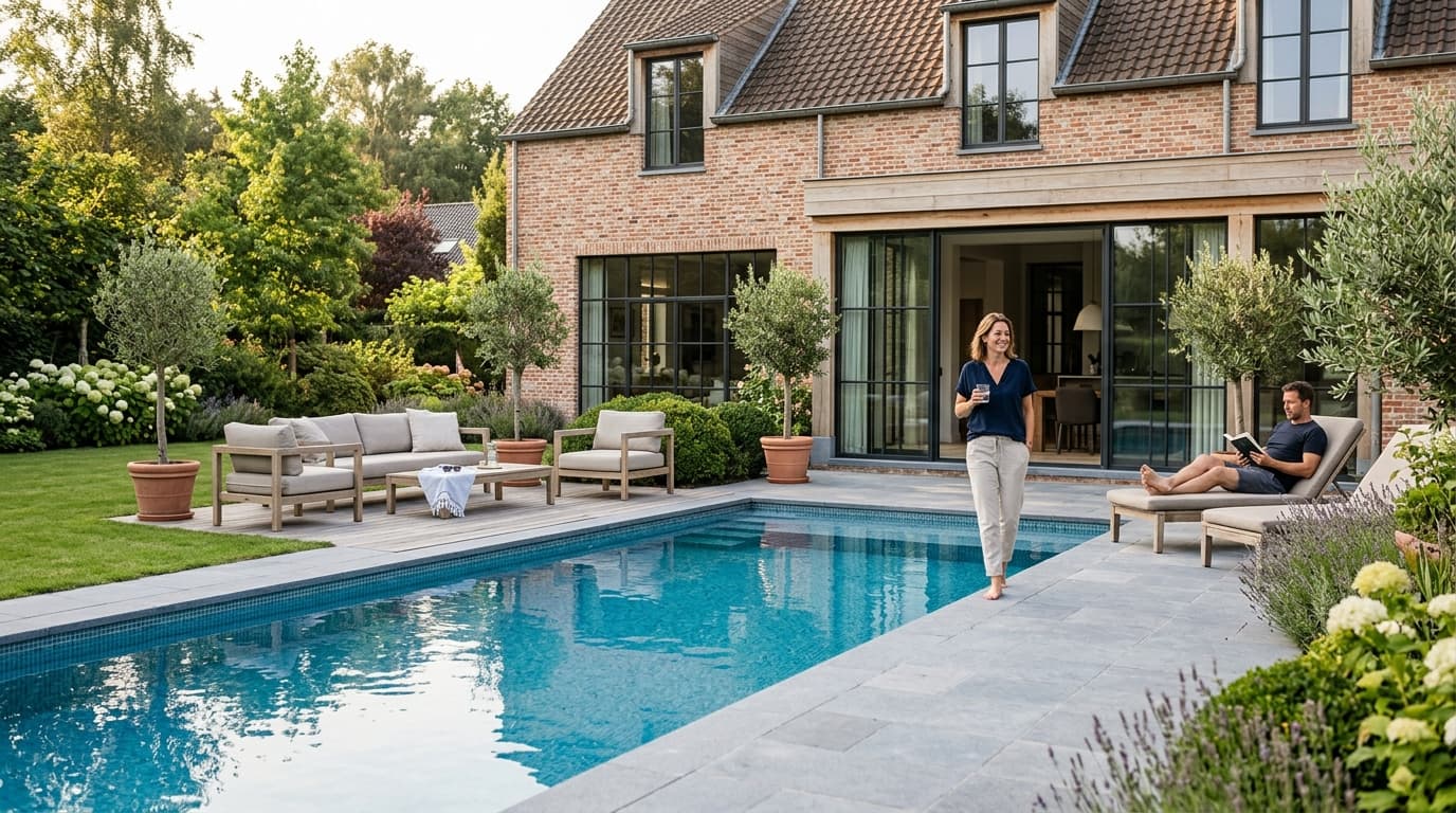 Huis verkopen met zwembad: verhoogt het de prijs en wat regelt u vooraf?