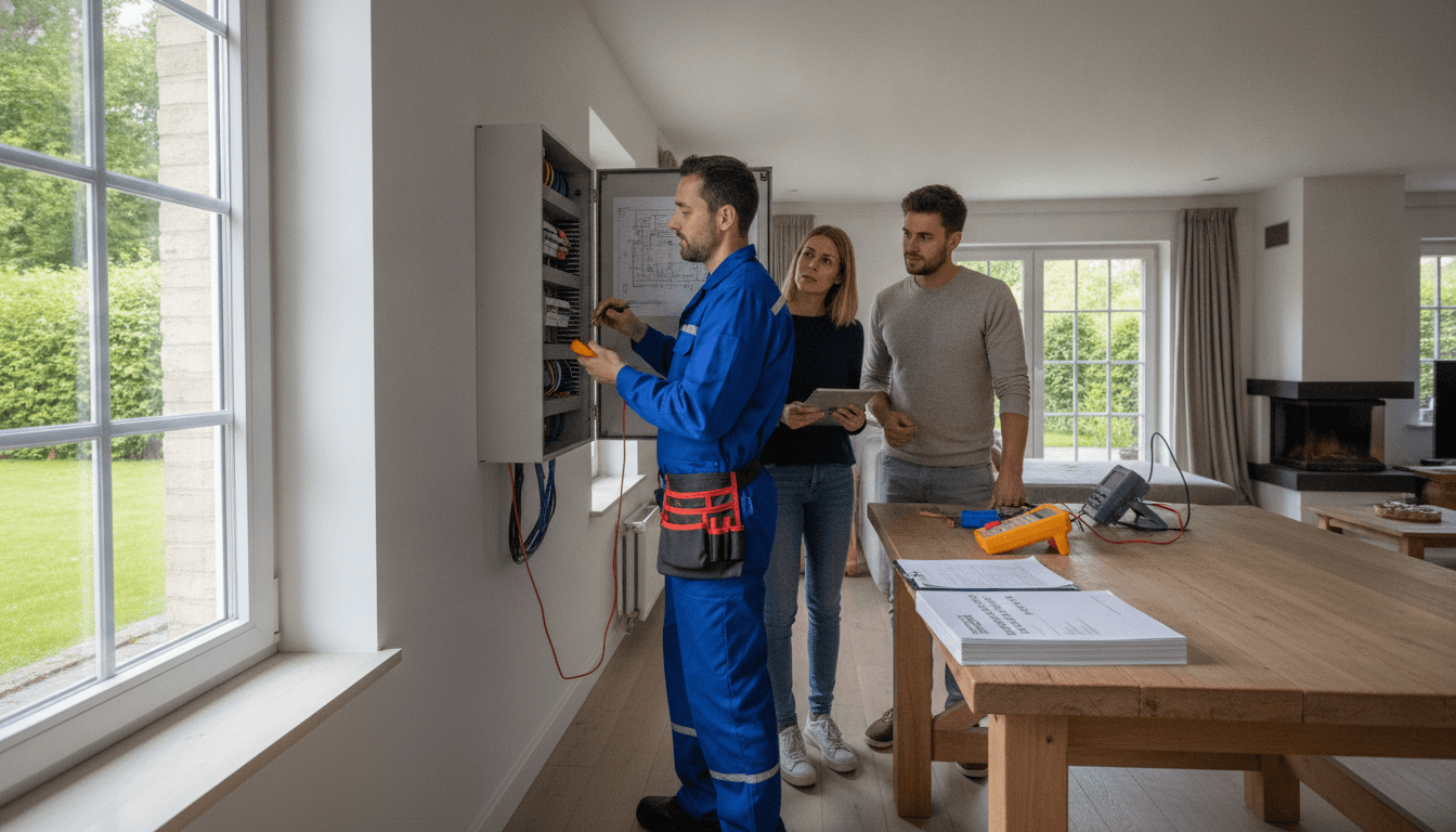 Keuring elektrische installatie bij verkoop woning: wat de verkoper moet regelen