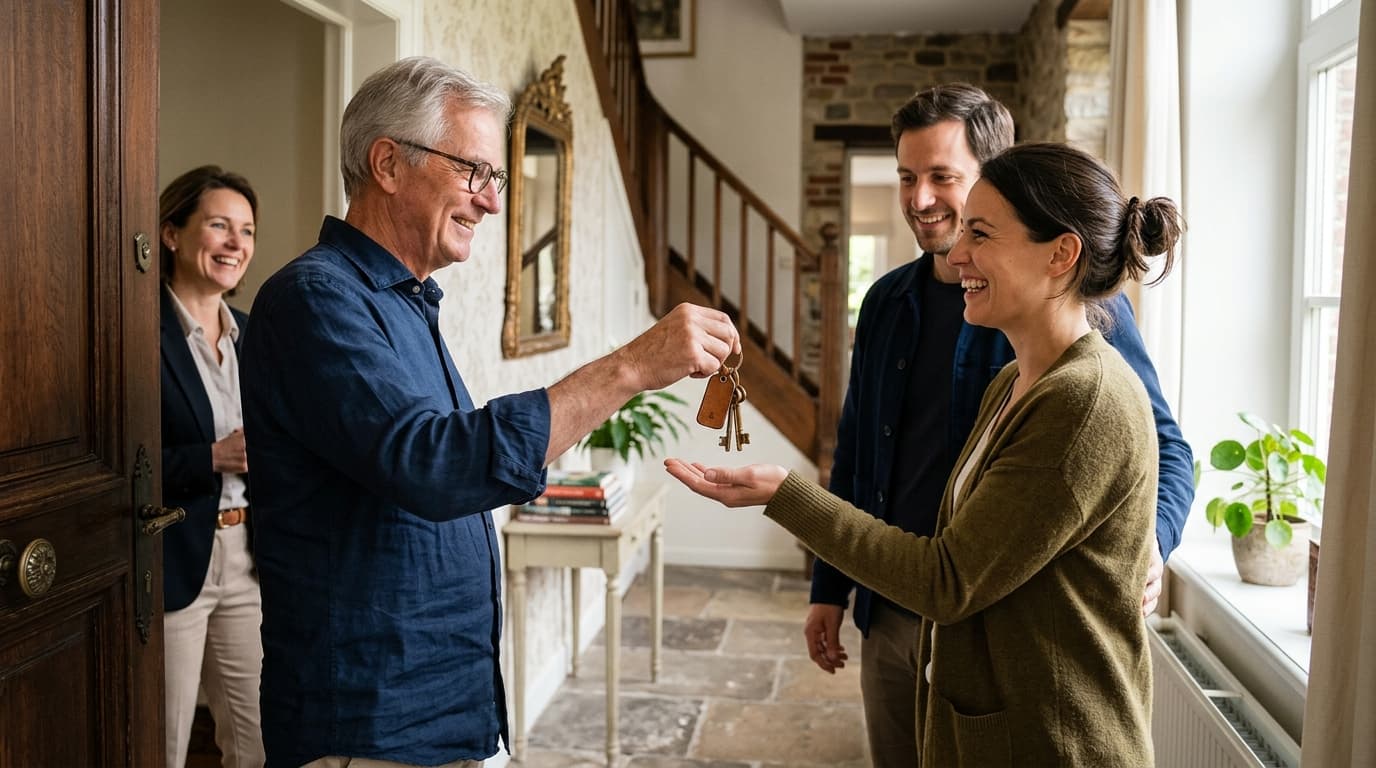 Remise des clés lors de la vente d'une maison : quand et comment remettre les clés ?