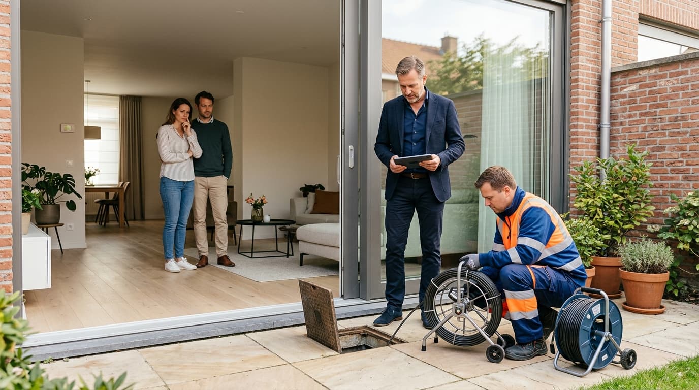 Rioolkeuring bij verkoop woning: wat u als verkoper in Vlaanderen moet regelen