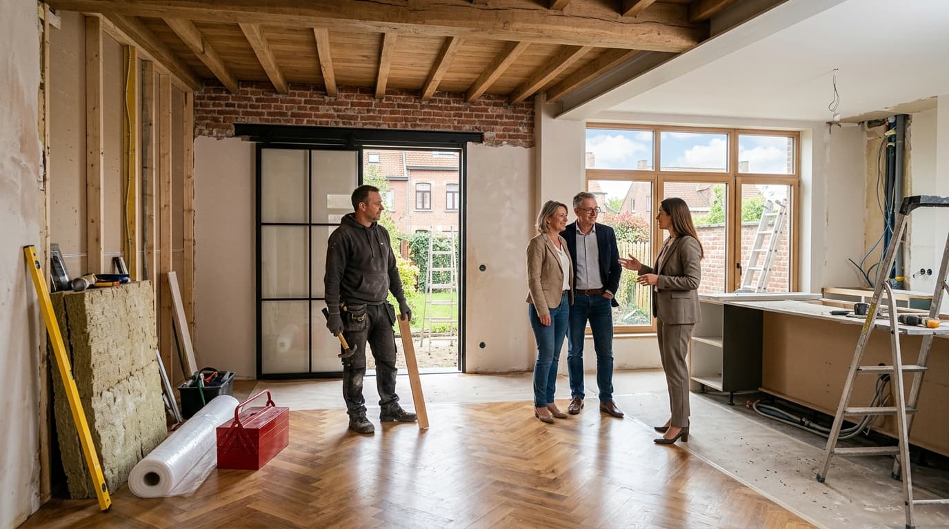 Selling a house during a renovation: how to handle it while the works are still ongoing