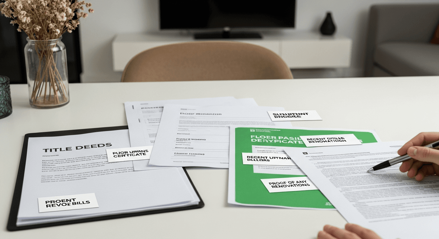 What documents do you need for a property valuation? The complete checklist